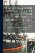 Lineage Book of the National Society of Daughters of Founders and Patriots of America; 5