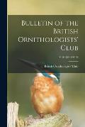 Bulletin of the British Ornithologists' Club; v. 21-23 1907-09