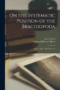 On the Systematic Position of the Brachiopoda; by E.S. Morse (book Review)