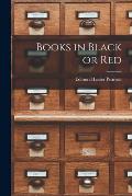 Books in Black or Red