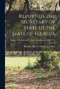 Report of the Secretary of State of the State of Florida; 1953/1954