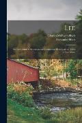 Lee: the Centennial Celebration and Centennial History of the Town of Lee, Mass.