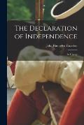 The Declaration of Independence: Its History