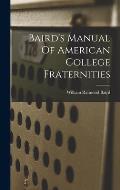 Baird's Manual Of American College Fraternities