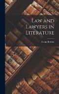 Law and Lawyers in Literature