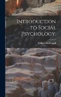 Introduction to Social Psychology.