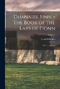 Duanaire Finn = The Book of the Lays of Fionn: Part II: Irish Text; Volume 2