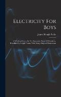 Electricity For Boys: A Working Guide, In The Successive Steps Of Electricity, Described In Simple Terms, With Many Original Illustrations