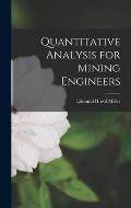 Quantitative Analysis for Mining Engineers