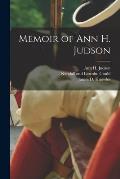 Memoir of Ann H. Judson