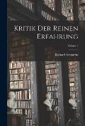 Kritik Der Reinen Erfahrung; Volume 2