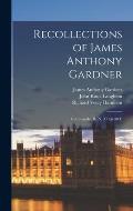 Recollections of James Anthony Gardner: Commander R. N. (1775-1814)