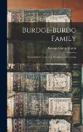 Burdge-Burdg Family: Monmouth County, N.J. Headstone Inscriptions