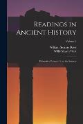 Readings in Ancient History: Illustrative Extracts From the Sources; Volume 1