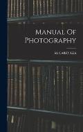Manual Of Photography