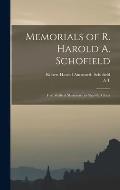 Memorials of R. Harold A. Schofield: First Medical Missionary to Shan-si, China