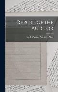 Report of the Auditor