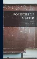 Properties Of Matter