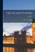 Highland Papers; Volume 3