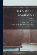 OEuvres De Lagrange; Volume 3