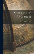Acts Of The Aposteles
