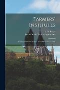 Farmers' Institutes: History and Status in the United States and Canada