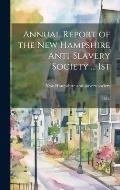 Annual Report of the New Hampshire Anti-slavery Society ... 1st; 1835-