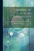 Journal of Applied Psychology