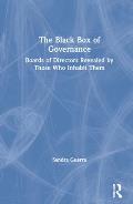 The Black Box of Governance: Boards of Directors Revealed by Those Who Inhabit Them