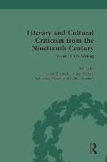 Literary and Cultural Criticism from the Nineteenth Century: Volume I: Life Writing