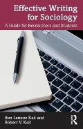 Effective Writing for Sociology: A Guide for Researchers and Students