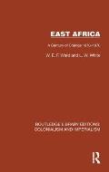 East Africa: A Century of Change 1870-1970