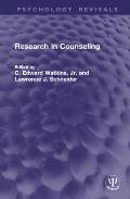 Research in Counseling