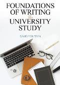 Foundations of Writing for University Study