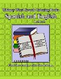 Whimsy Word Search, Spanish and English, Coloring Book