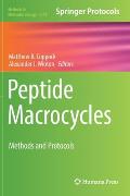 Peptide Macrocycles: Methods and Protocols