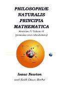 Philosophi? Naturalis Principia Mathematica Revision IV - Volume II: Laws of Orbital Motion (the laws and formulas)