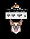 Isometric Notebook - 8.5 X 11 120 Pages: Isometric Drawing Graph Paper Notebook: Grid of Equilateral Triangles, Useful for 3D Designs such as Archit