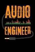 Audio Engineer: Composition Notebook - 120 Pages