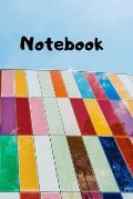 Notebook: Notebook / Diary With Colored Cover - Wide Ruled Line Paper