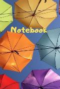 Notebook: Notebook / Diary With Colored Cover - Wide Ruled Line Paper