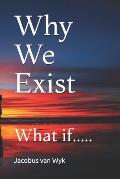 Why We Exist: What if.....