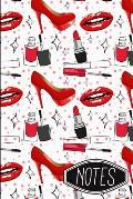 Notes: Glamour Lips Makeup Pattern