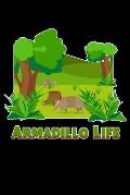 Armadillo Life: 6x9 120 pages quad ruled Your personal Diary for an Awesome Summer
