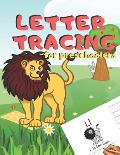 Letter Tracing for Preschoolers: Handwriting Practice Alphabet Workbook for Kids Ages 3-5, Toddlers, Nursery, Kindergartens, Homeschool - Learning to
