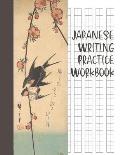 Japanese Writing Practice Workbook: Genkouyoushi Paper For Writing Japanese Kanji, Kana, Hiragana And Katakana Letters - Pear Blossoms And Swallows