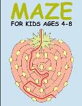 Mazes for Kids Ages 4-8: Maze Books for Kids 4-6, 6-8: Maze activity books for kids ages 4-8