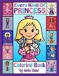 Every Kind of Princess Coloring Book