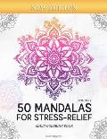 50 Mandalas for Stress-Relief (Volume 2) Adult Coloring Book: Beautiful Mandalas for Stress Relief and Relaxation