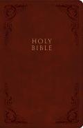 KJV Large Print Personal Size Reference Bible, Burgundy Leathertouch